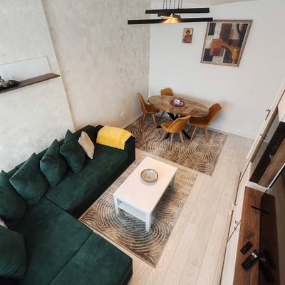 Location d’un appartement moderne de 2 pièces dans le complexe V22 Park Residence, Bucarest, Roumanie